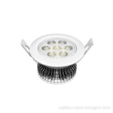 Energy Saving 7W LED Ceiling Downlights , AC85V-265V Epista